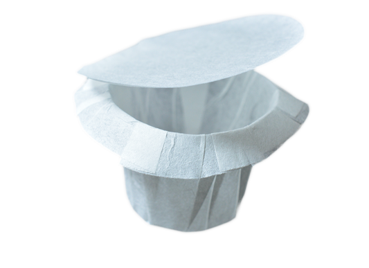 k-cup paper filter with lid
