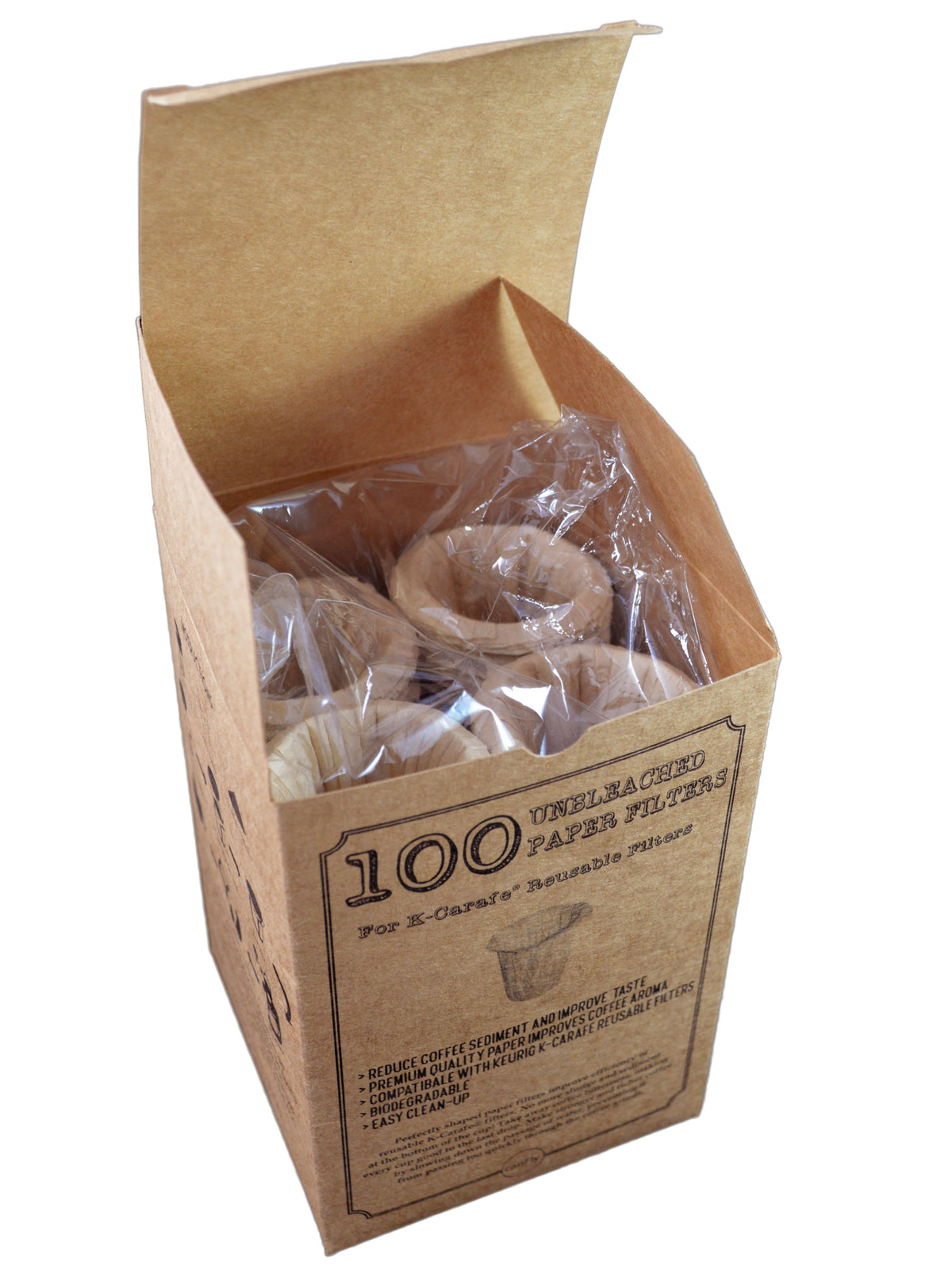 4 cup filters, coffee K-Carafe paper filters